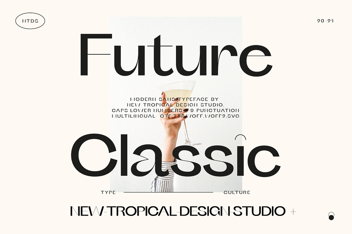 Future Classic Sans Typeface, a Sans Serif Font by Tropical Type (Photo 10 of 11)