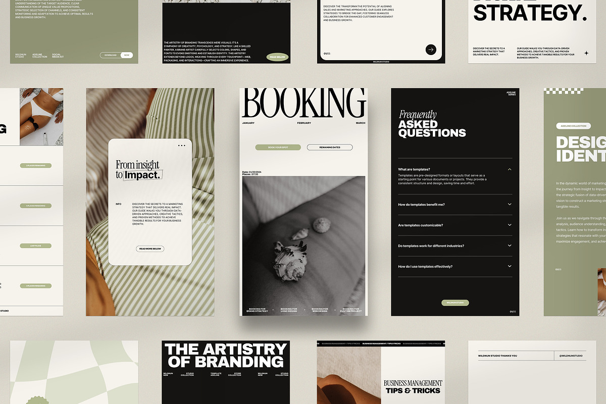 ADE / Social Media Kit (I), a Social Media Template by Wildnun Studio (Photo 9 of 23)