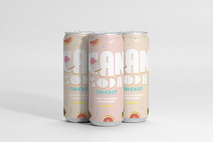 Soda Can Mockups