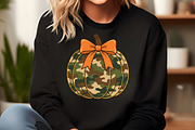 Coquette Camo Pumpkin Glitter Fall, an Illustration by Craft Nest (Thumbnail 5 of 6)