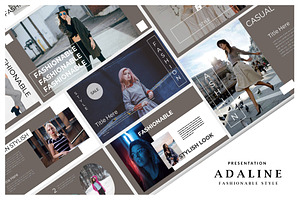 Adaline Stylish - Google Slides Post, a Presentation Template by Putra Khan