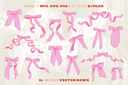 Coquette Bows!, an Illustration by Little Blondie Art (Thumbnail 2 of 3)
