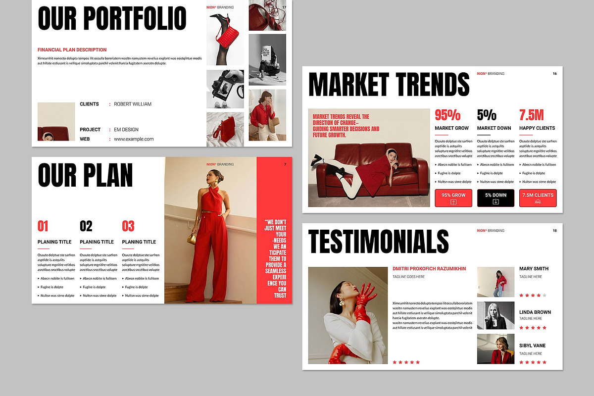 Pitch Deck Presentation Template, a Presentation Template by ElvinPrint (Photo 6 of 8)
