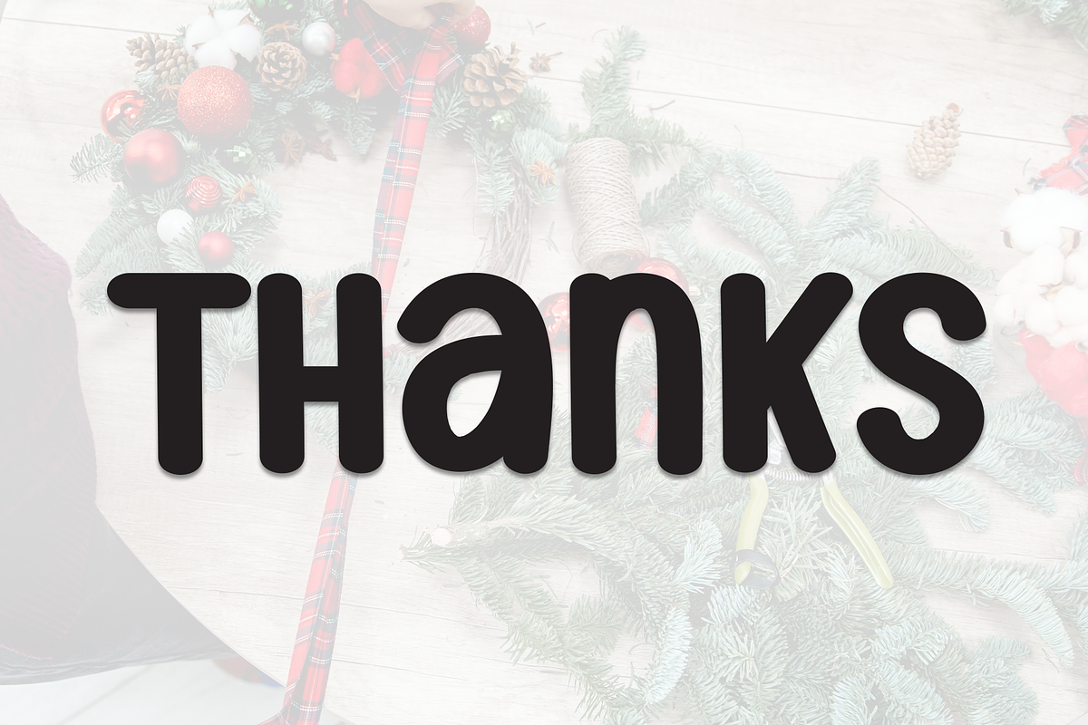 Designer Christmas | Script Font, a Script Font by Scratchones (Photo 8 of 8)