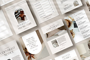 Savanna Workbook Canva Template, a Marketing Template by Amaré Creative (Thumbnail 1 of 10)