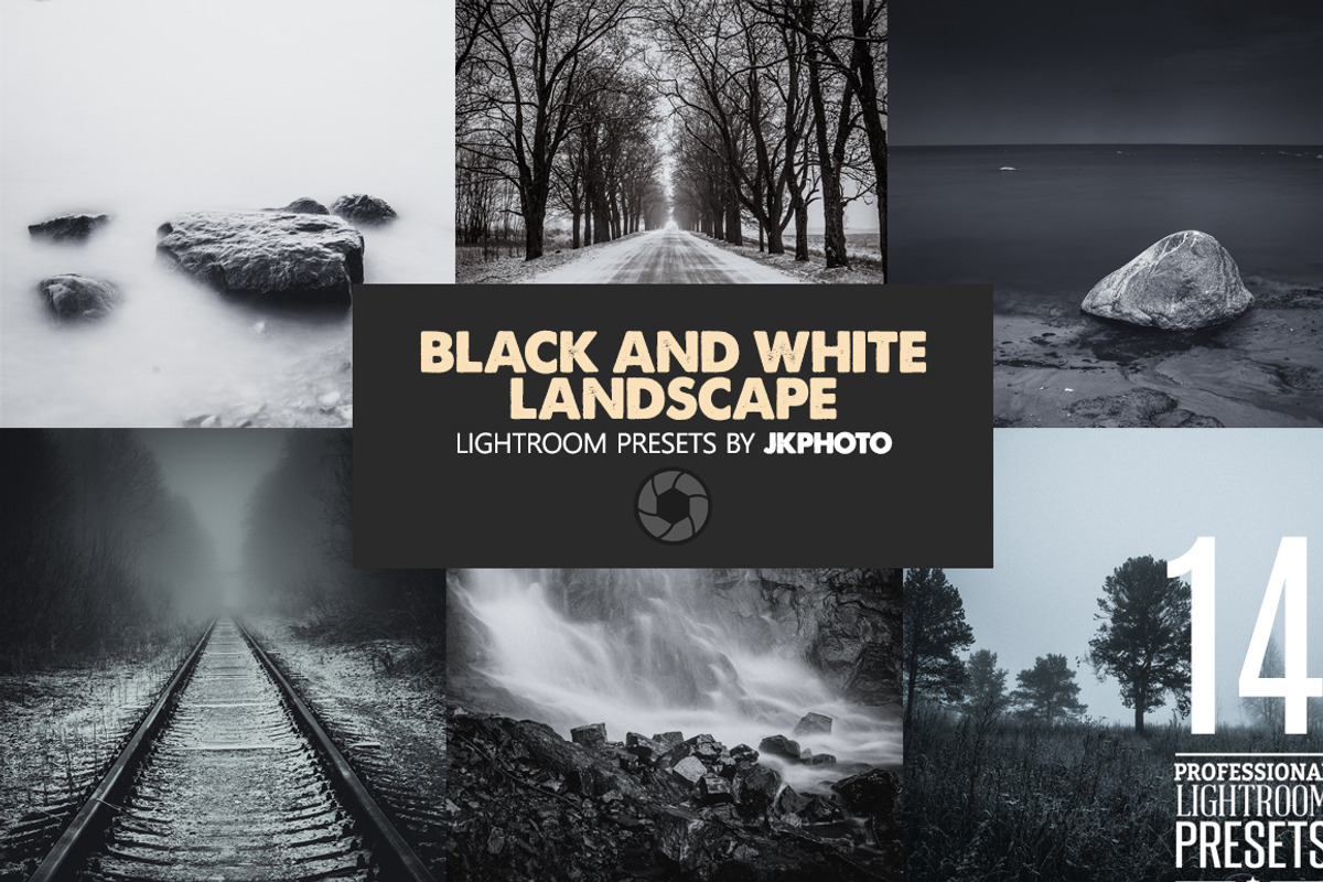 14 Black And White Landscape, a Plug-in Add-On by JKPHOTO (Photo 1 of 2)