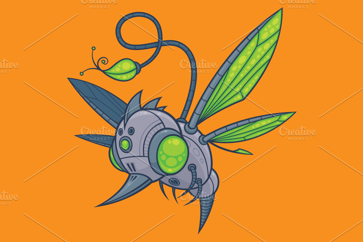 HUMM-BUZZ, an Illustration by Schwegel Illustration (Photo 1 of 2)