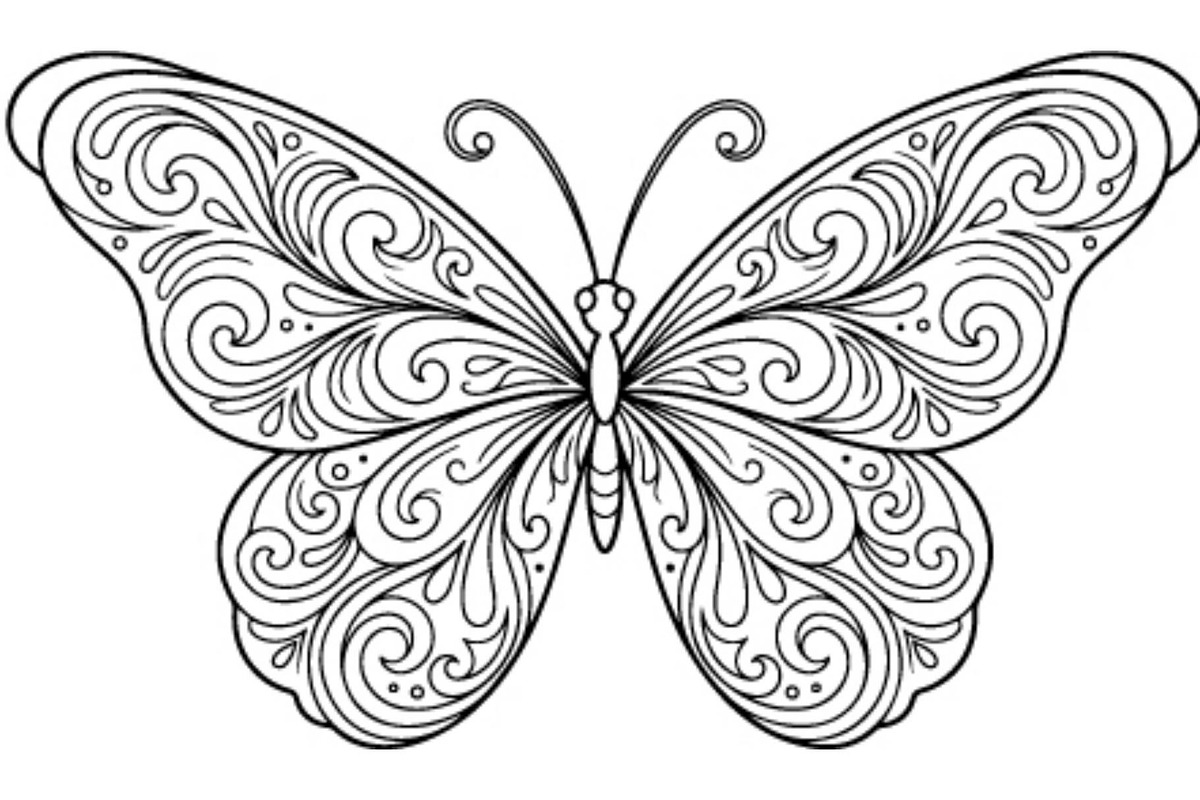 Ornamental Butterfly SVG Bundle, an Object Graphic by Gfx_Store (Photo 13 of 16)