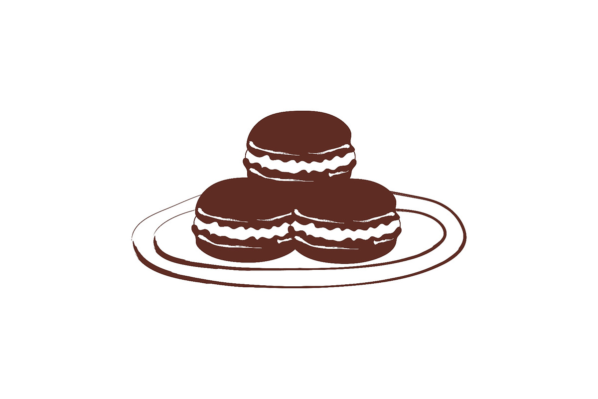 Hand painted bakery line set with, a Food Illustration by okskukuruza (Photo 1 of 3)