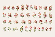 Vintage Garden Patterns and Elements, a Decorative Illustration by Yanakicc (Thumbnail 5 of 12)