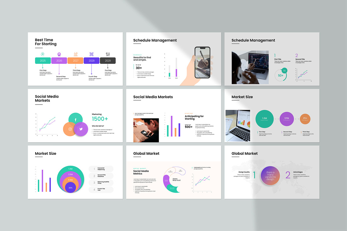 Digital Marketing Strategy, a Presentation Template by creathrivestudio (Photo 18 of 23)