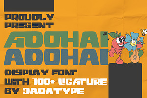 Adohai Font All Caps Display