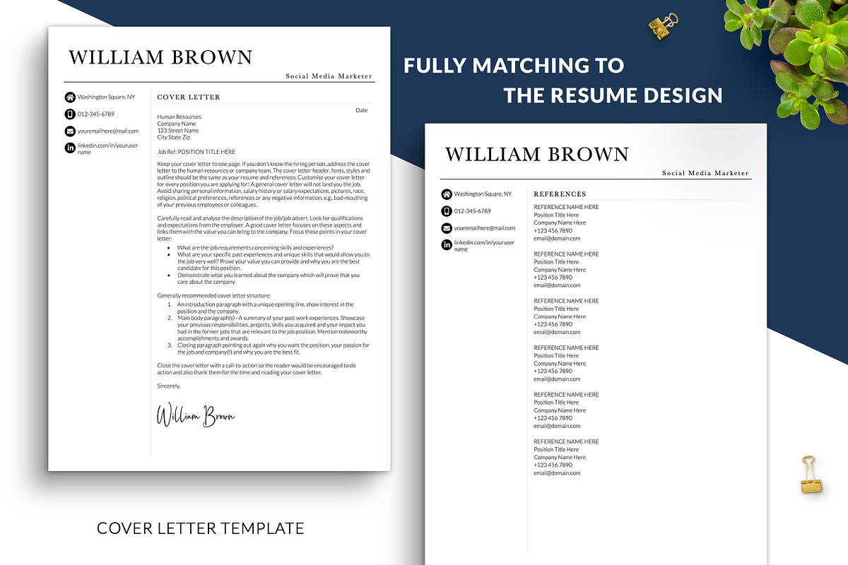 Social Media Marketing CV Resume, a Resume Template by BestResumes.Co (Photo 3 of 7)
