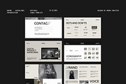 30 Page Prewritten Brand Guidelines, a Presentation Template by Amaré Creative (Thumbnail 6 of 8)