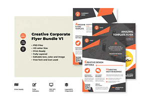 Creative Corporate Flyer Bundle V1