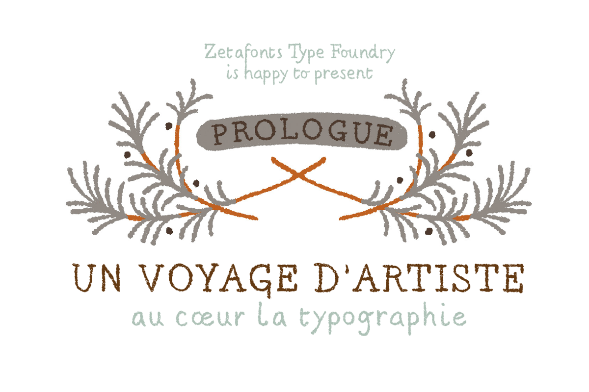 Berton - 2 fonts preview 2
