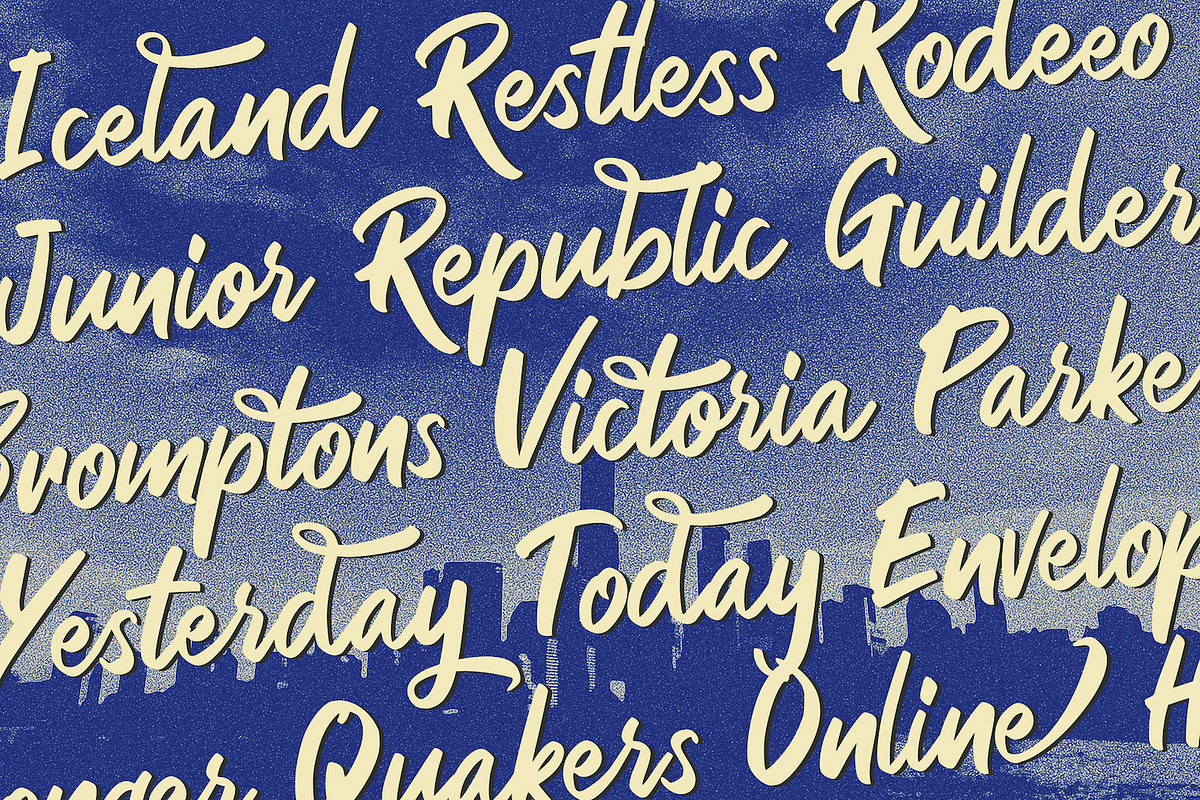 Rezojas - Bold Script Font, a Script Font by StringLabs (Photo 10 of 13)
