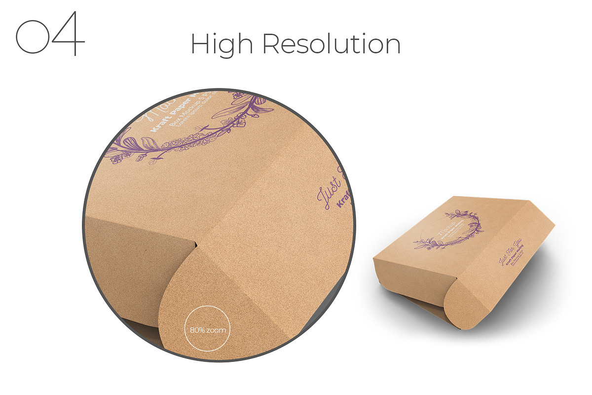 Kraft Paper Mailing Box Mockup, a Packaging Mockup by Sheikhadesign (Photo 5 of 10)