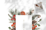 Watercolor Clipart - Winter Wildwood, a Decorative Illustration by Beigetime (Thumbnail 13 of 16)