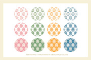 Easter Bunny Eggs Pattern 3 Folk art, a Pattern Graphic by Euonia Meraki (Thumbnail 5 of 9)
