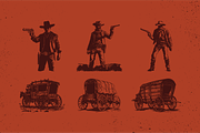 33 Western Illustrations, an Object Illustration by Zengi (Thumbnail 4 of 7)