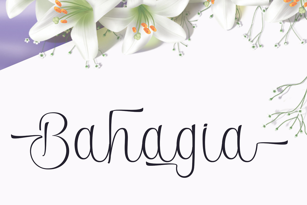 Baldetha, a Script Font by PollemSt (Photo 6 of 7)