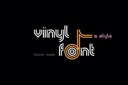 VinylFont, a Symbol Font by Mymlan Shop (Thumbnail 1 of 8)