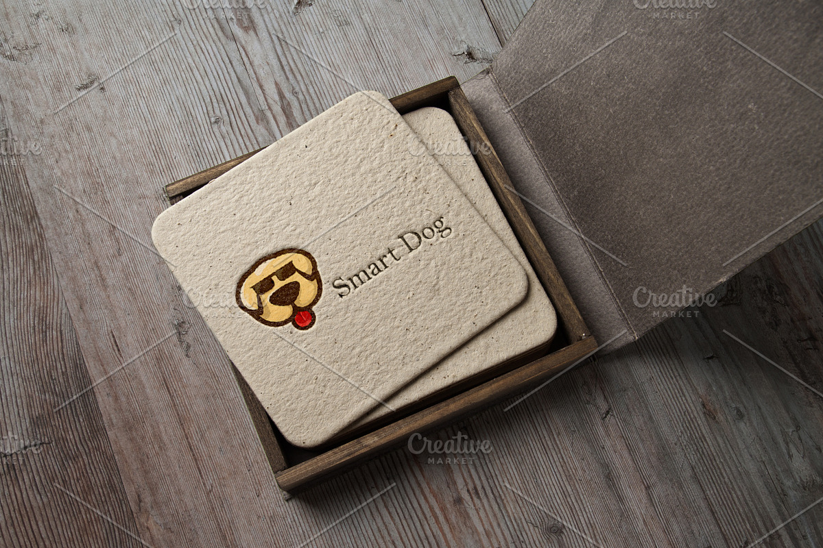 Smart Dog Logo Template, a Branding & Logo Template by Raj Shop (Photo 1 of 5)