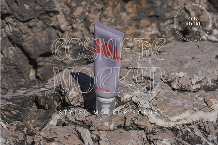 Palm Springs Cosmetic Mockup #3