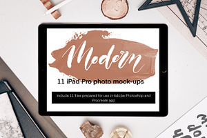 IPad Pro Modern Photo Mockups
