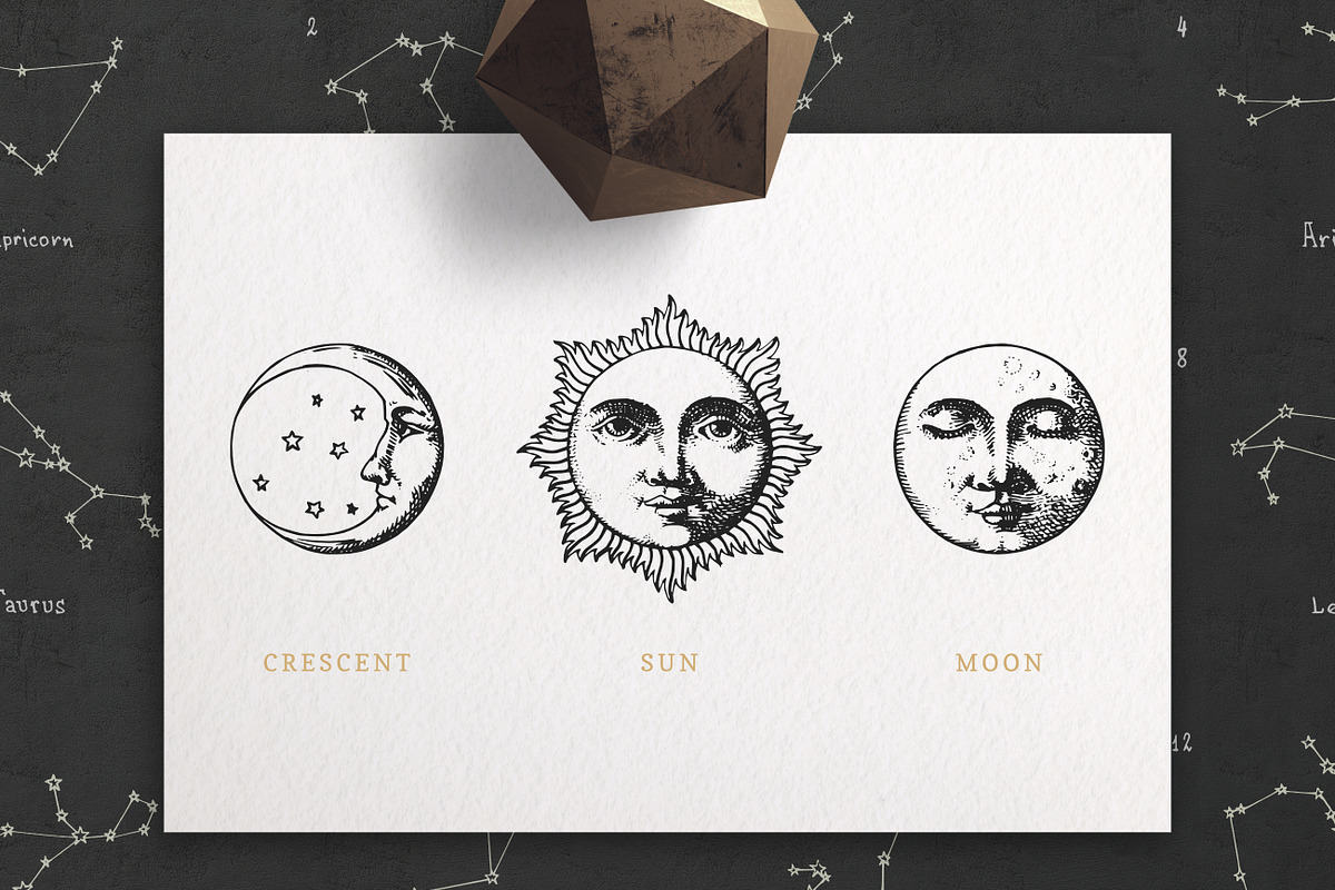 MYSTIC SYMBOLS magic collection, a Decorative Illustration by Chewie Co (Photo 21 of 26)
