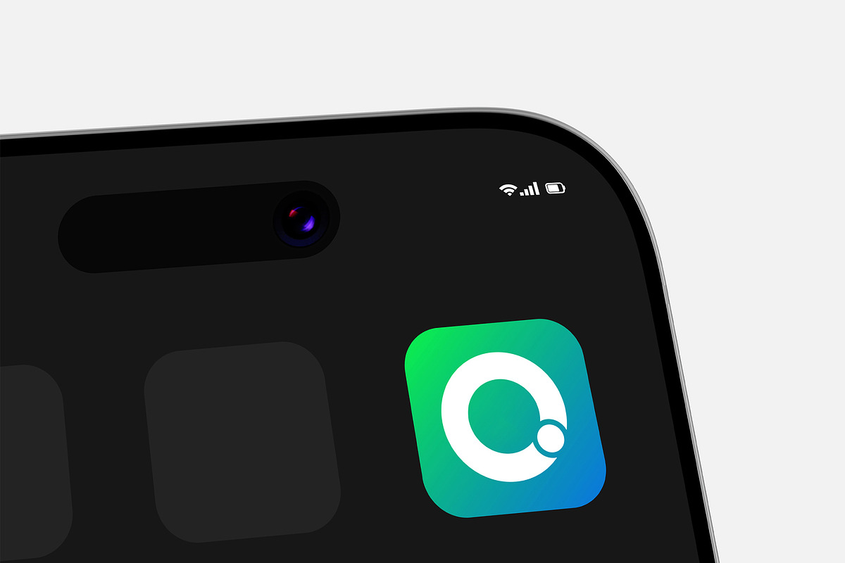 Mobile App Icon Mockup, an iPhone Mockup by graphypix (Photo 1 of 4)