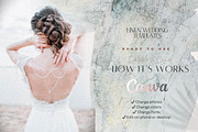 Linen Wedding Canva Templates Bundle, a Templates & Theme by Alisa Mikibith Art (Thumbnail 6 of 7)
