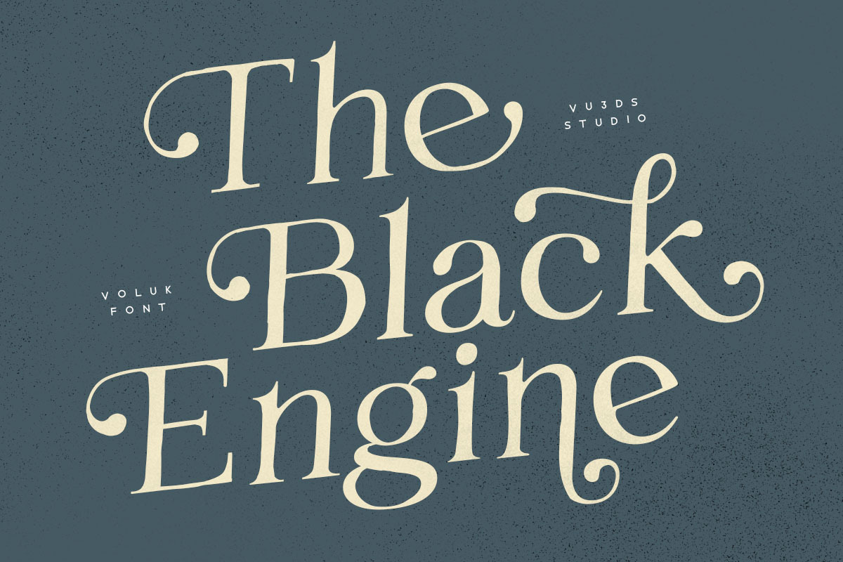 Voluk, a Serif Font by vuuuds (Photo 3 of 7)