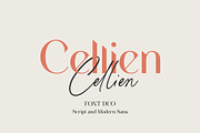 Cellien | Font Duo, a Script Font by Lemonthe (Thumbnail 1 of 8)