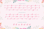 Miladia lovely script font, a Script Font by nizarbagasm (Thumbnail 6 of 7)