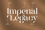 Mediora – Luxury Stencil Logo Font, a Serif Font by Sensatype (Thumbnail 8 of 13)