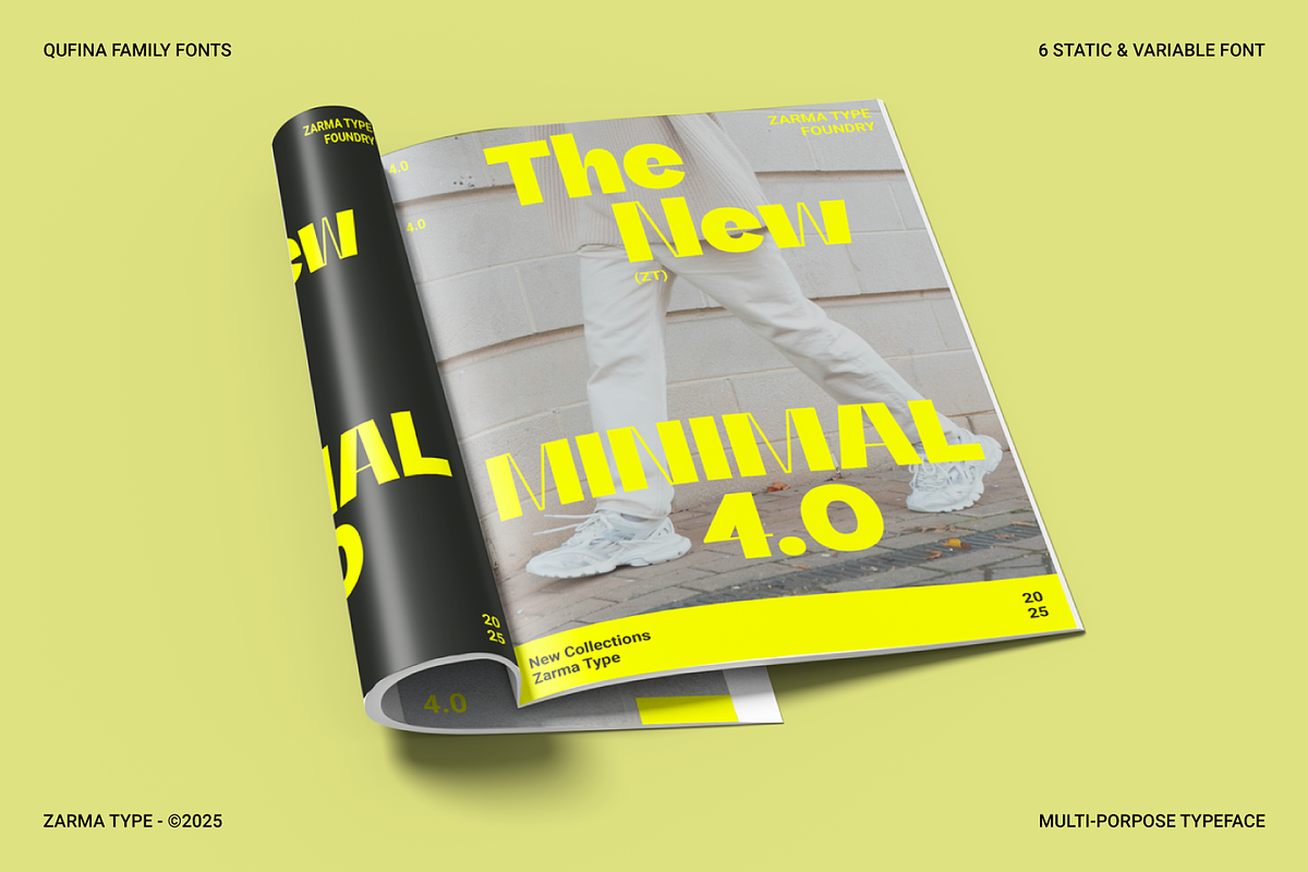 Qufina - Modern Sans Serif Font, a Sans Serif Font by Zarma Type (Photo 13 of 14)