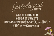 Girlsdayout Fiesta – Font Trio, a Handwritten Font by deadlock studio (Thumbnail 11 of 12)