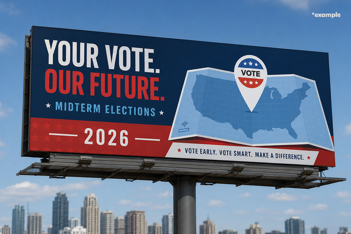 USA Voting Map, an Object Illustration by Vector Kitchen by Zoljo (Photo 2 of 3)