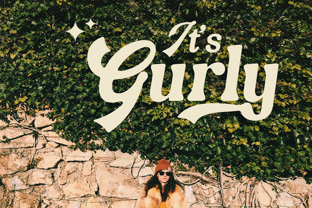 Graville – Retro Script Serif, a Serif Font by Almeera Std (Photo 8 of 10)