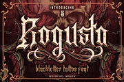 Rogusta - Blackletter Font, a Blackletter Font by Brightone (Thumbnail 1 of 8)