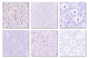 Seamless Lavender Patterns, a Texture Graphic by Dream Creation (Thumbnail 4 of 6)