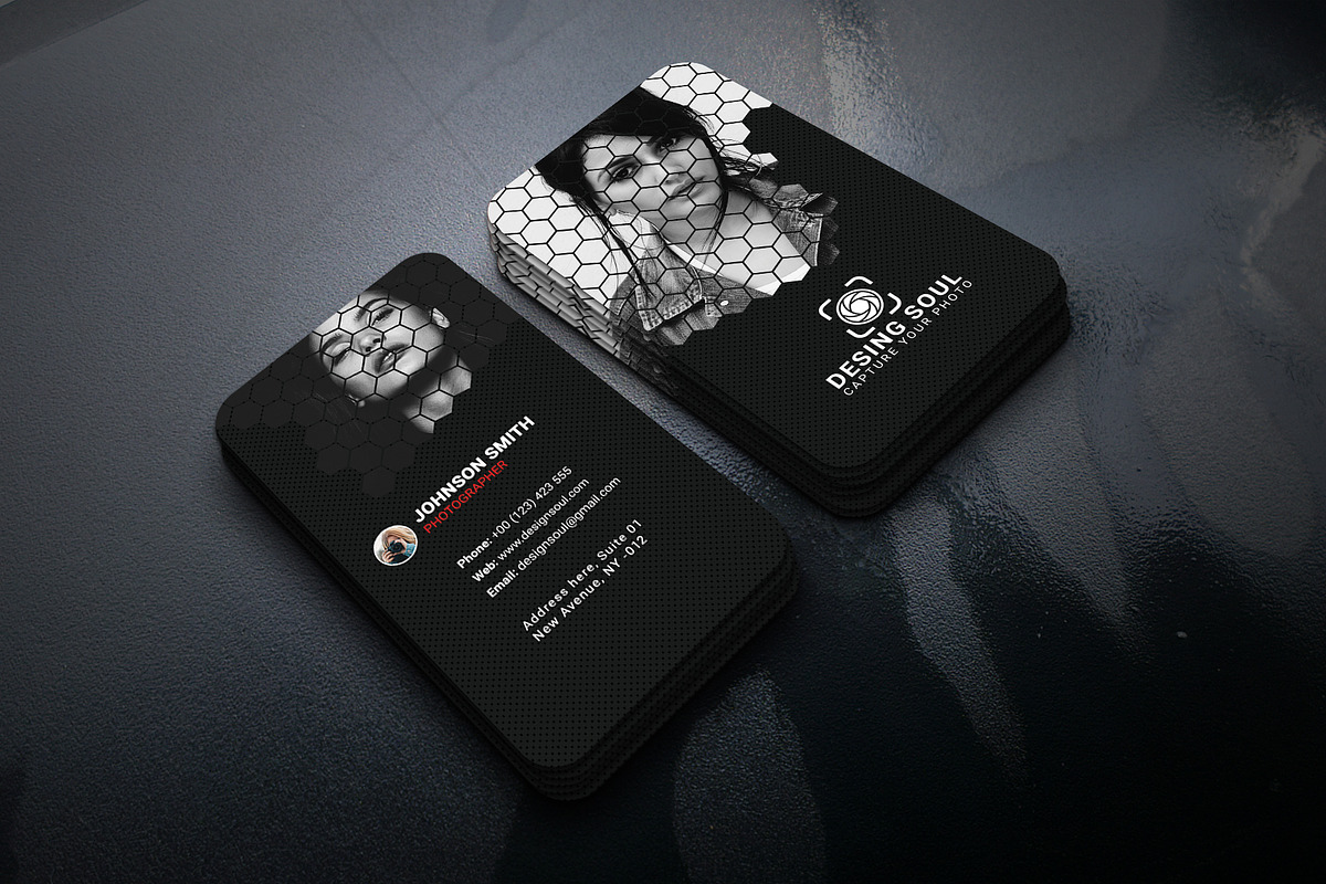 100 Business Card Template Bundle, a Business Card Template by Smashing_Studio (Photo 35 of 80)
