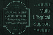 Campeno Vintage, a Sans Serif Font by Craft Supply Co. (Thumbnail 3 of 8)