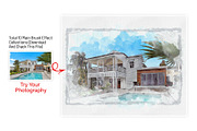 Digital House Painting Art Creator, an Action Add-On by MRI STUDIO (Thumbnail 6 of 29)