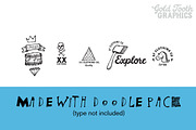 Doodle Pack Volume 1, an Illustration by Outback Design Co. (Thumbnail 6 of 7)