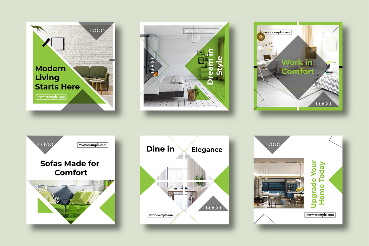 Furniture Shop Social media  Design, a Social Media Template by MightyDesign (Photo 1 of 8)