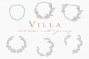Hand Drawn Wedding Crests & Greenery, an Illustration by Blushed Design by Katrina (Thumbnail 5 of 5)
