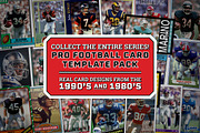 1990's Pro Football Cards PACK A, a Card Template by Chris Weibring (Thumbnail 11 of 11)